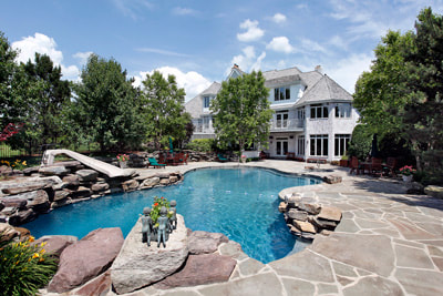 pool landscaping boerne tx
