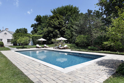 pool landscaping stone oak tx